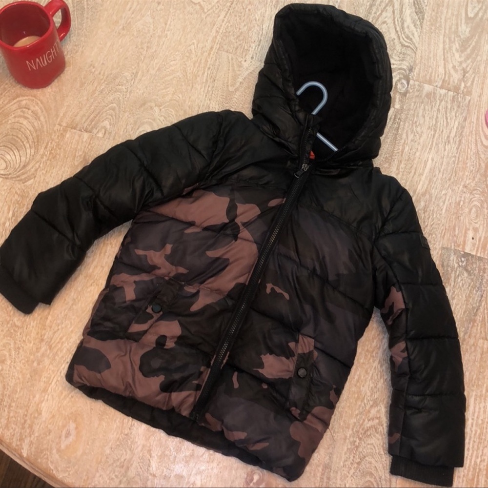 Camouflage Michael Kors Puffer Coat size 5